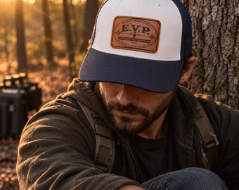 Paranormal Investigator Trucker Hat, EVP Audio Badge, Ghost Hunter Cap