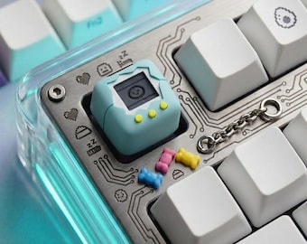 Tecla Retro Virtual Artisan / Tecla para teclados mecánicos / Compatible con Cherry MX / Regalo para gamers con teclado modificado