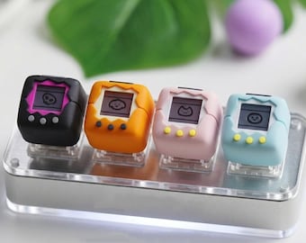 Tecla artesanal Retro Virtual Pet / Tecla para teclados mecánicos / Compatible con Cherry MX / Regalo para gamers