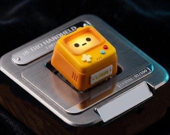 Teclas artesanales para consola de juegos retro / Pantalla sonriente, compatible con Cherry MX