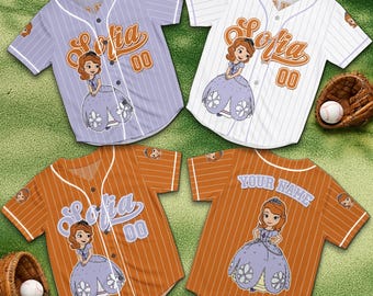 Personalized Princess Sofia Shirt, Custom Name Sofia Tee, Toddler Girl Birthday Outfit, Cute Princess Shirt, Disney Inspired Gift