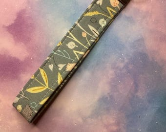 Spring Handmade Wristlet Keychain