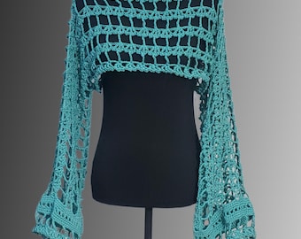 Patrón de suéter Cochet de Wispy Wishes