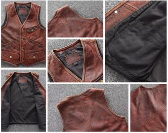 Kamizelka z prawdziwej owczej skóry – ciepła kamizelka warstwowa