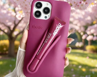 Rhode LipGloss Phone Case (With Lipstick)
