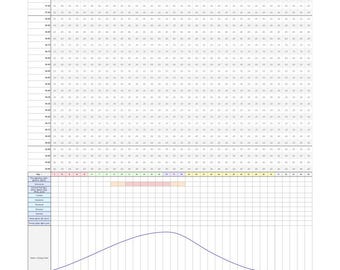 Luna Paper Cycle Tracker (30 day)