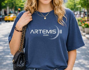 Artemis II Launch to The Moon Space Mission 2026 Shirt, Future Moon Mission Tee, Space Exploration T shirt, NASA Mission Graphic Tee