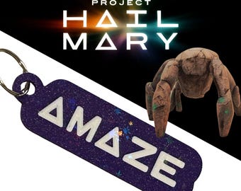 Keychain w/ NFC Tag | Amaze