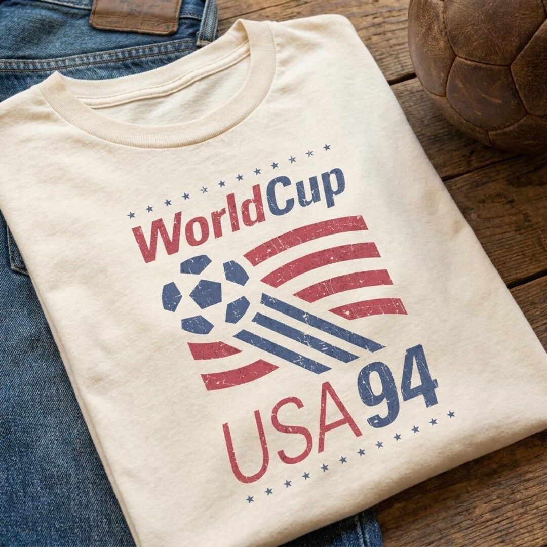 Comfort Colors® World Cup USA 94 Shirt, Vintage Soccer Graphic Tee