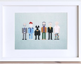 PDF Bill Murray Wes Anderson Cross-stitch pattern