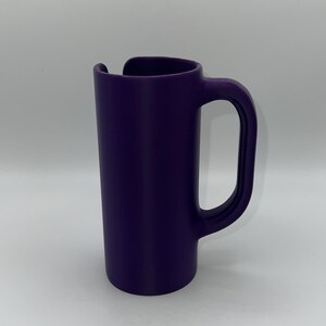 Smal burkhållare med handtag | 3D-utskrivet dryckeshylsa | Passar 350 ml och 237 ml smala burkar bild 5