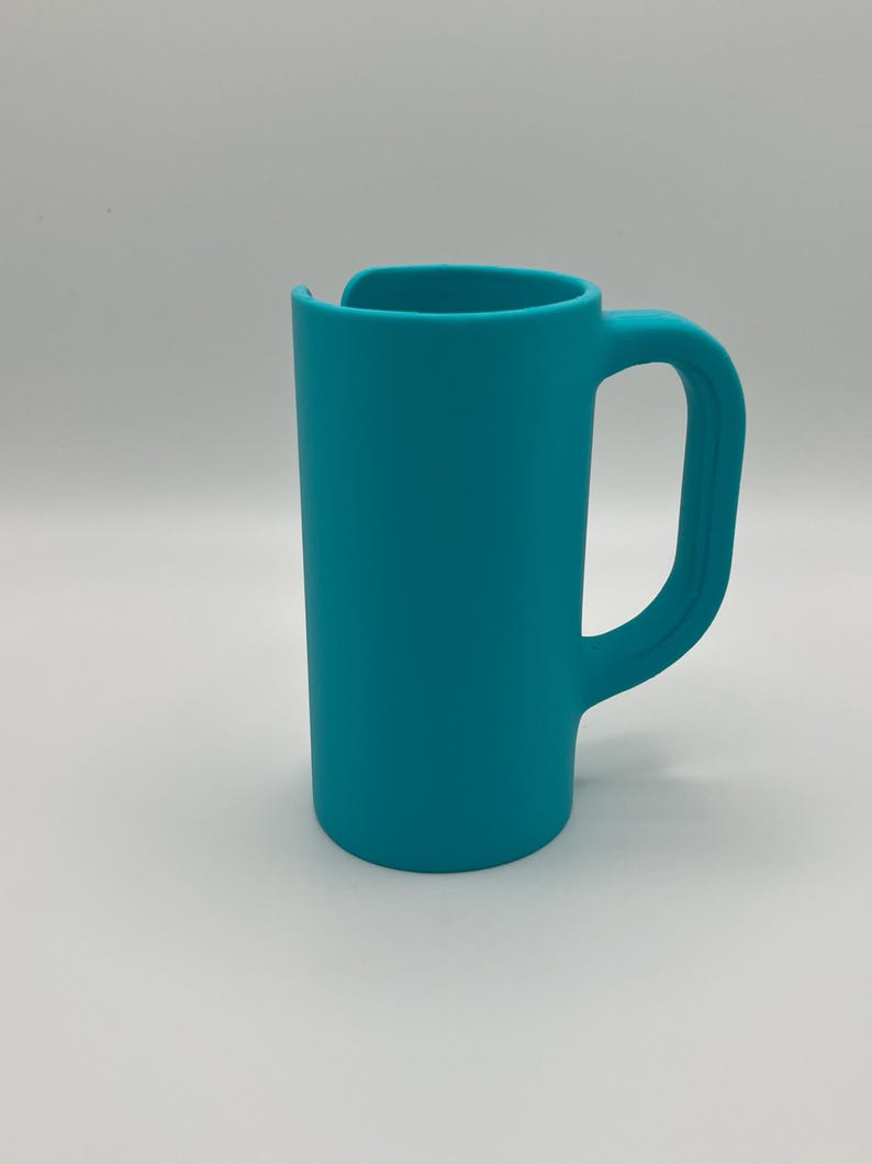 Smal burkhållare med handtag | 3D-utskrivet dryckeshylsa | Passar 350 ml och 237 ml smala burkar bild 10