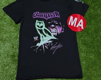 Camiseta negra OVO x WWE The Undertaker