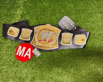 World Heavyweight Championship Spinner Belt Replica Brass 4mm Wrestling belt