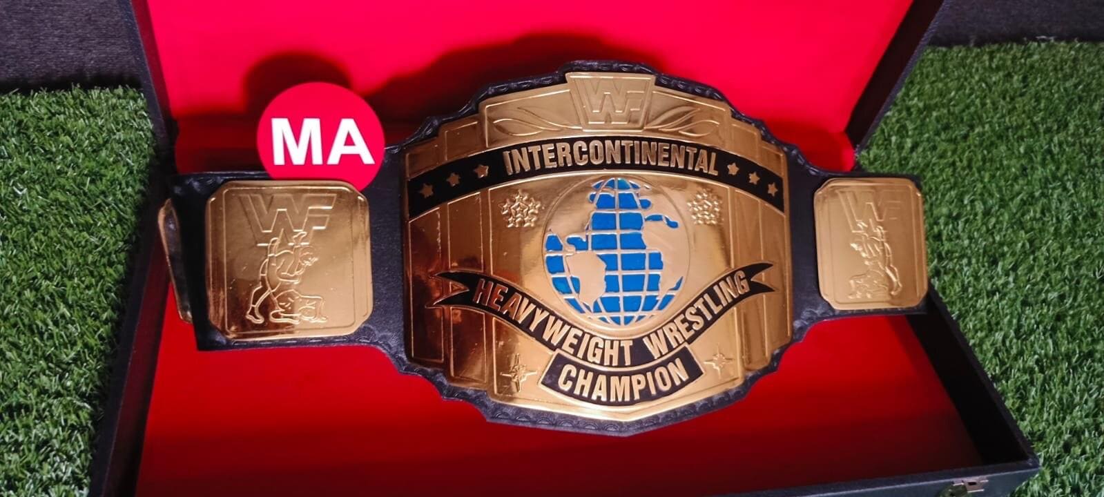 Wwf intercontinental championship replica title belt - Etsy 日本