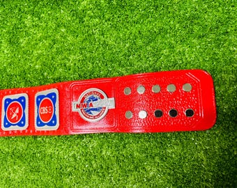 NWA Television Heavyweight Wrestling Championship Replica Belt 4mm Zinc Plates