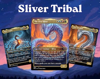 Commander-sliver Deck -the First Sliver -EDH-100 Card MTG - Rtp