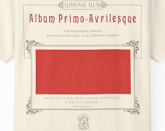Alphonse Allais, Album Primo-Avrilesque, (1897). Klein, Malevich, Dada, Rauschenberg, Maurizio Cattelan, Satire, John Cage, Anti-Art