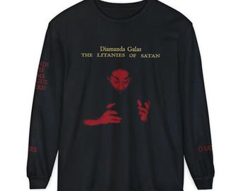 Diamanda Galás, The Litanies of Satan (1982) 2-Variations, Multi-Sided Comfort Colors Goth Baudelaire