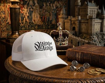 Shining Wings Christian Trucker Hat, Embroidered Hat for Men & Women, Jesus Religious Faith Apparel