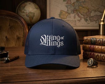 Shining Things Christian Trucker Hat, Embroidered Hat for Men & Women, Jesus Religious Faith Apparel