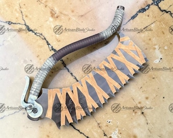 Bloodborne Hunter Steel Saw Cleaver Sword Life-size Replica - Openable Functional From Bloodborne