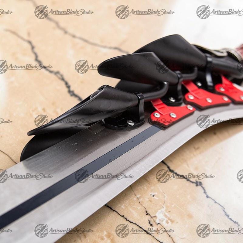 Red Queen Sword Full Metal Life-size Replica - Devil May Cry Sword