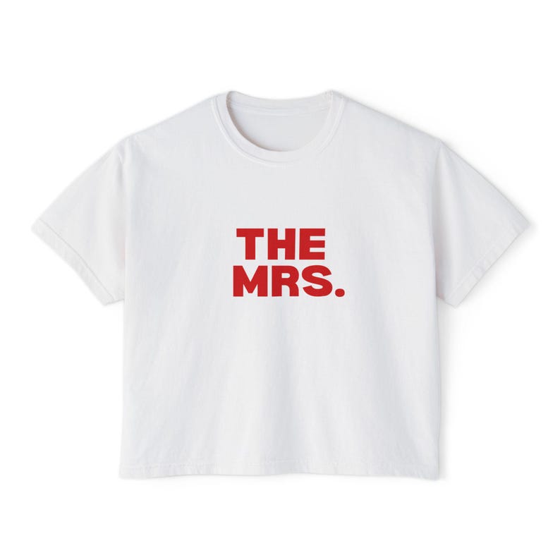 The Mrs Shirt | Bride Shirt | Bachelorette Party Shirt | Nashville Bachelorette Outfit | Future Mrs Tee | Honeymoon Shirt | Bridal Gift image 4