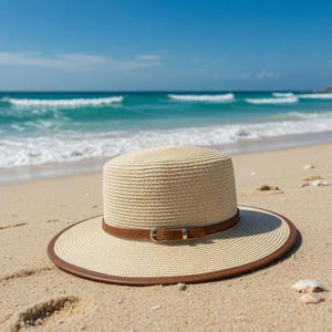 Leather Floppy Hat - Etsy display picture 1