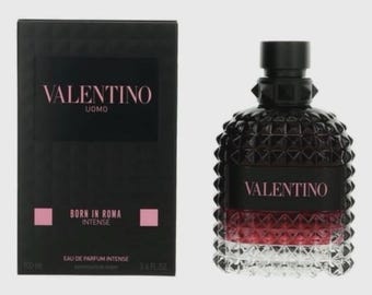 Valentino Born In Roma Intense Eau de Parfum 3.4oz | Men's Luxury Fragrance Spray**