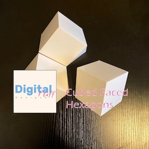 Paper Craft - Cube Faced Hexagon