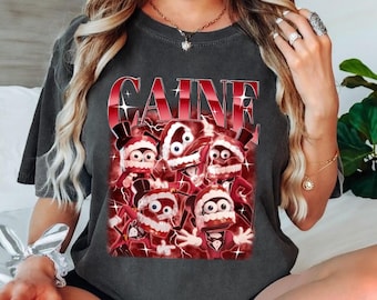 Caine The Amazing Digital Circus Bootleg Shirt, Comfort Colors Caine T-Shirt, Digital Circus Fan Gift, Caine Shirt, Digital Circus Fan Gift
