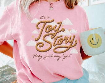 Comfort Colors I Knew It, I Knew You TSwift Shirt, It's a Love Story Baby Just Say Yes, Toy Story 5 Shirt, I Knew It I Knew You Music Shirt