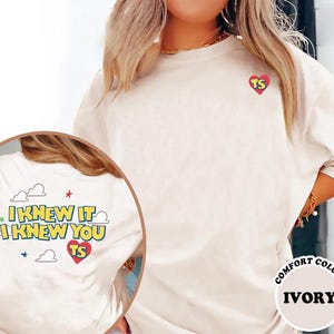 Comfort Colors I Knew It I Knew You Shirt, TS 2026 Tshirt for Fan, Toy Story 5 Shirt, Toy Story Song Inspired Tshirt afbeelding 1