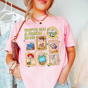 Toy Story 5 Comfort Colors Shirt, Gift For Music Fan, Retro Toy Friends Shirt, Nostalgic Toy Story 5 Inspired, You've Got a friend in me image 2