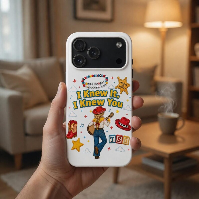 TS and Toy Story 5 Friendship Phone Case,I Knew It I Knew You Phone Case,Woody Buzz Lightyear Phone Case,Disneyland Toy Story Family image 2
