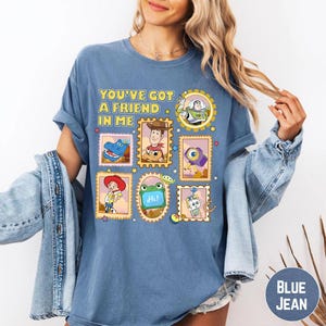 Toy Story 5 Comfort Colors Shirt, Gift For Music Fan, Retro Toy Friends Shirt, Nostalgic Toy Story 5 Inspired, You've Got a friend in me image 3