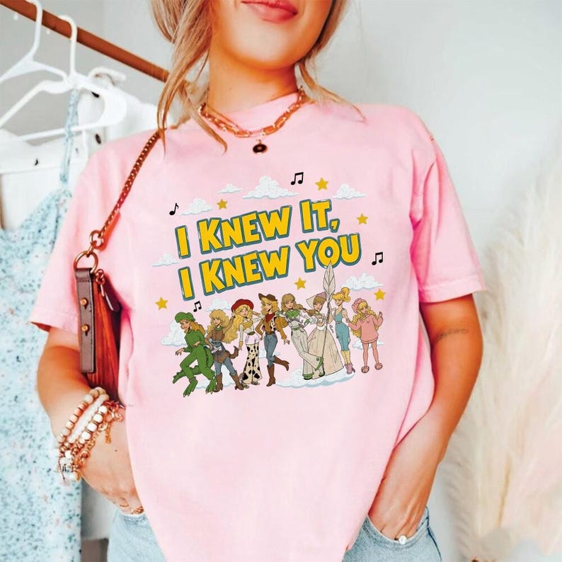 I Knew It, I Knew You Comfort Colors Shirt, Infinity and Beyound, Toy Story 5 Shirt, Disneyland Toy Story Shirt, Music Tee image 5