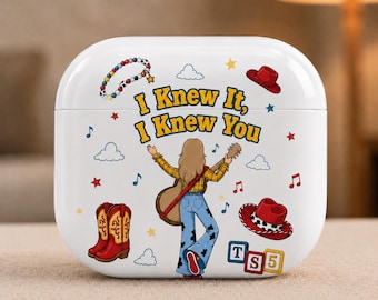 TS and Toy Story 5 Friendship AirPod Pro Case, I Knew It I Knew You Airpod Case,Woody Buzz Lightyear Case, Disneyland Toy Story Family