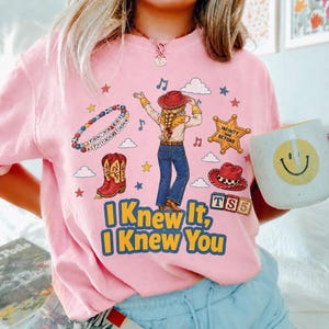 It's a Love Story Baby Just Say Yes Shirt, I Knew It, I Knew You Shirt, It's A Toy Story 5 Friendship Shirt, ToyStory image 2