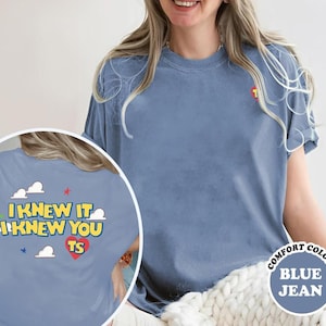 Comfort Colors I Knew It I Knew You Shirt, TS 2026 Tshirt for Fan, Toy Story 5 Shirt, Toy Story Song Inspired Tshirt afbeelding 3