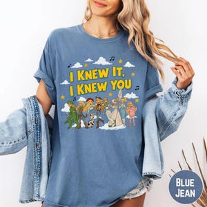 I Knew It, I Knew You Comfort Colors Shirt, Infinity and Beyound, Toy Story 5 Shirt, Disneyland Toy Story Shirt, Music Tee image 2