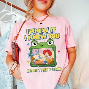 Toy Story 5 Comfort Colors Shirt, Gift For Music Fan, Retro Toy Friends Shirt, Nostalgic Toy Story 5 Inspired, To Infinity and Beyond image 1