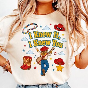 Toy Story 5 Comfort Colors Shirt, I Knew It, I Knew You Shirt, It's A Tay Story, Disneyland Toy Story Birthday Shirt, Music Tee bild 1