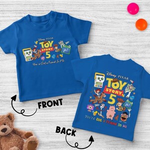 Retro Disneyland Toy Story 5 Shirt, Woody Buzz Lightyear Toy Story 5 Shirt, Lilypad Toy Story Shirt, Disneytrip Movie Tee, Disneyland Tee image 2