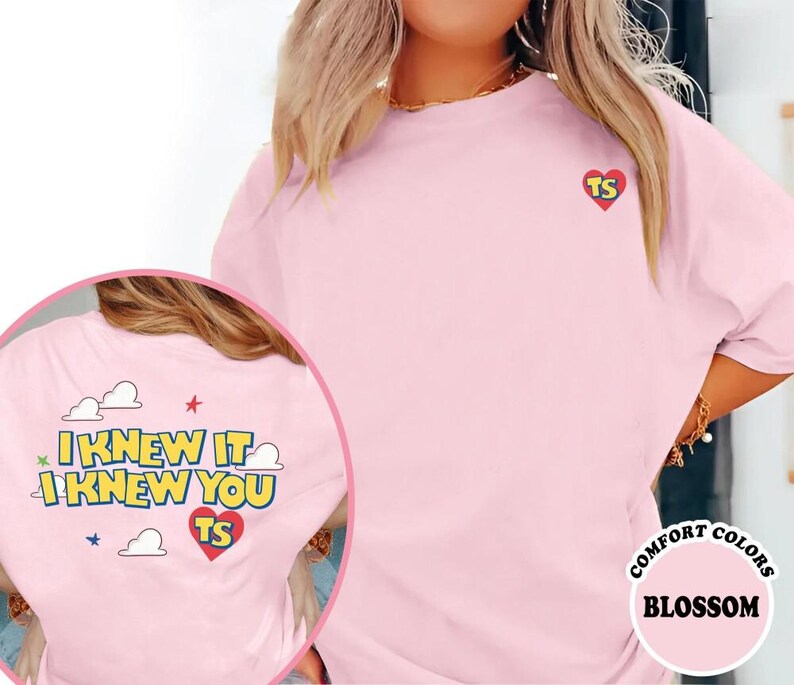 Comfort Colors I Knew It I Knew You Shirt, TS 2026 Tshirt for Fan, Toy Story 5 Shirt, Toy Story Song Inspired Tshirt afbeelding 2