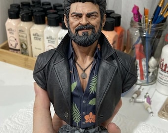 Hand Painted Billy Butcher Bust | The Boys Resin Statue Collectible Figure