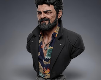 Billy Butcher STL File | The Boys Inspired 3D Printable Bust (Digital Download)