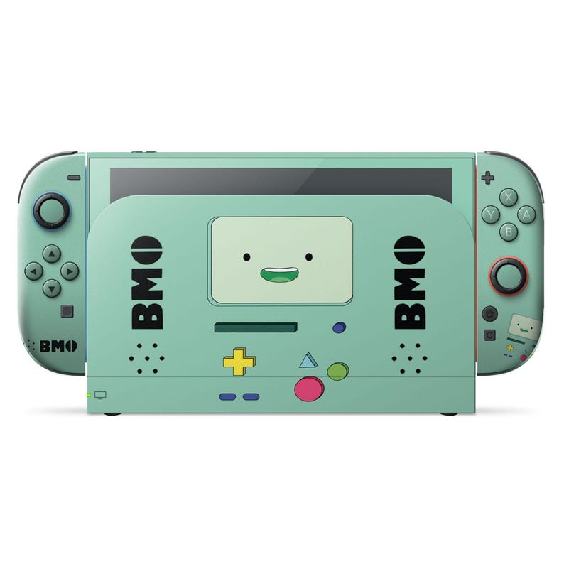 Adventure Time Beemo Nintendo Switch 2 Skin, Teal Green Nintendo Switch ...