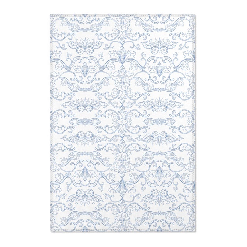 Chenille living room rug.